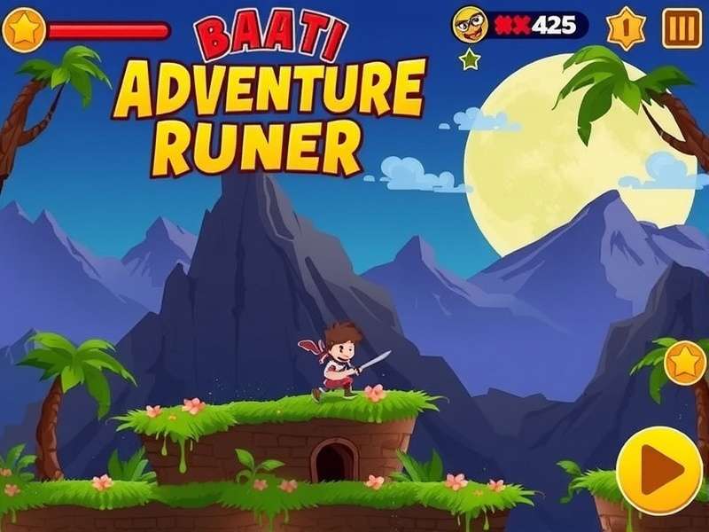 Baati Adventure Runner gameplay screenshot